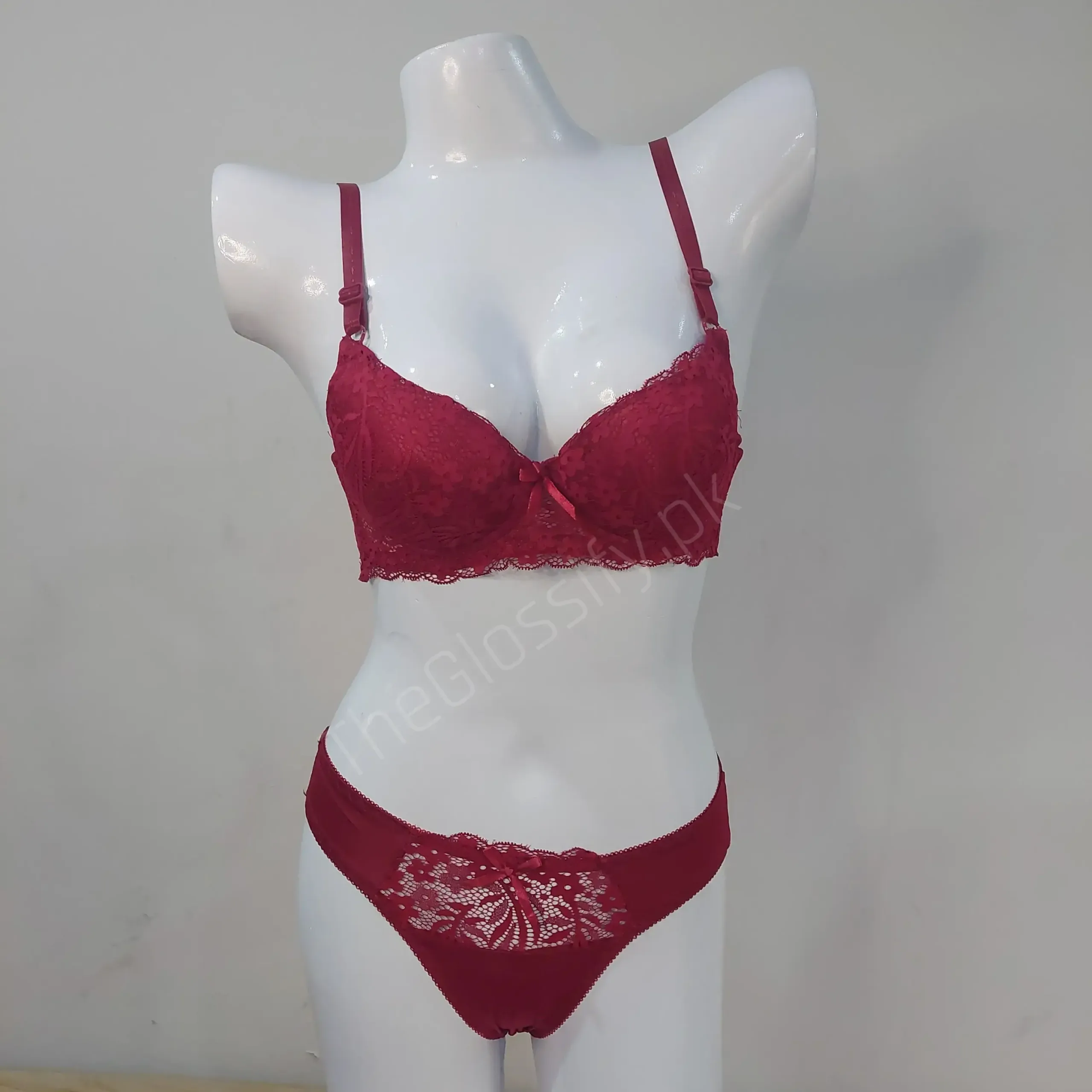 bra-set-LY014-maroon-1 maroon