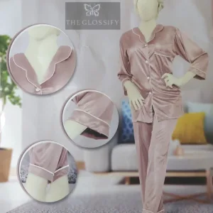 Silk Bridal Nighty by Two Hearts